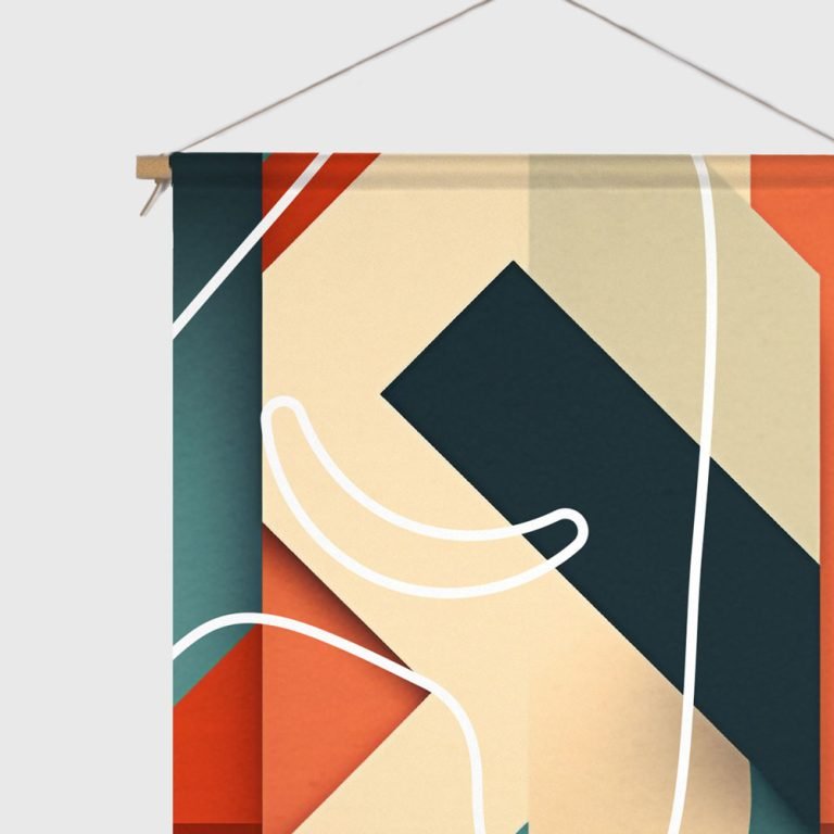 Textielposter met eigen afbeelding, bestel hem nu via Het Afdrukhuis!